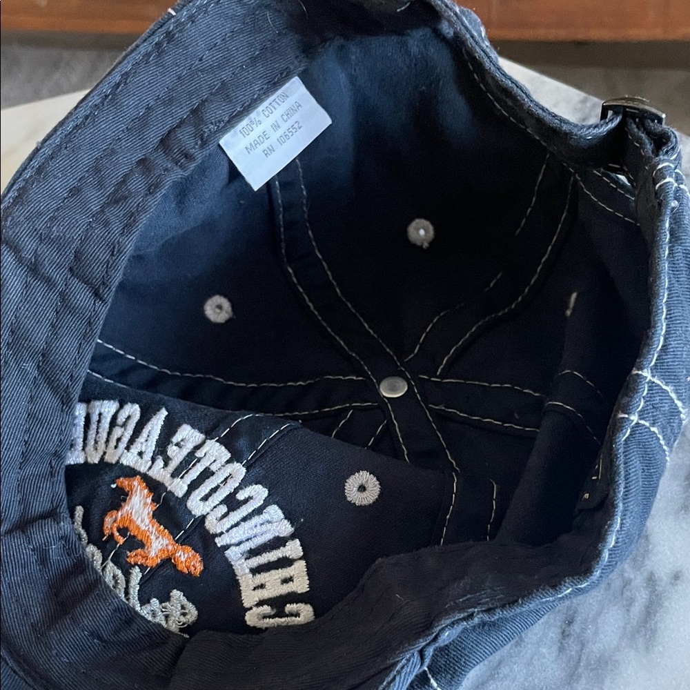 Chincoteague Island Embroidered Baseball Cap - Picture 4 of 4